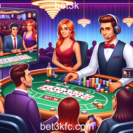 Explorando o Mundo do Casino Ao Vivo na Bet3k